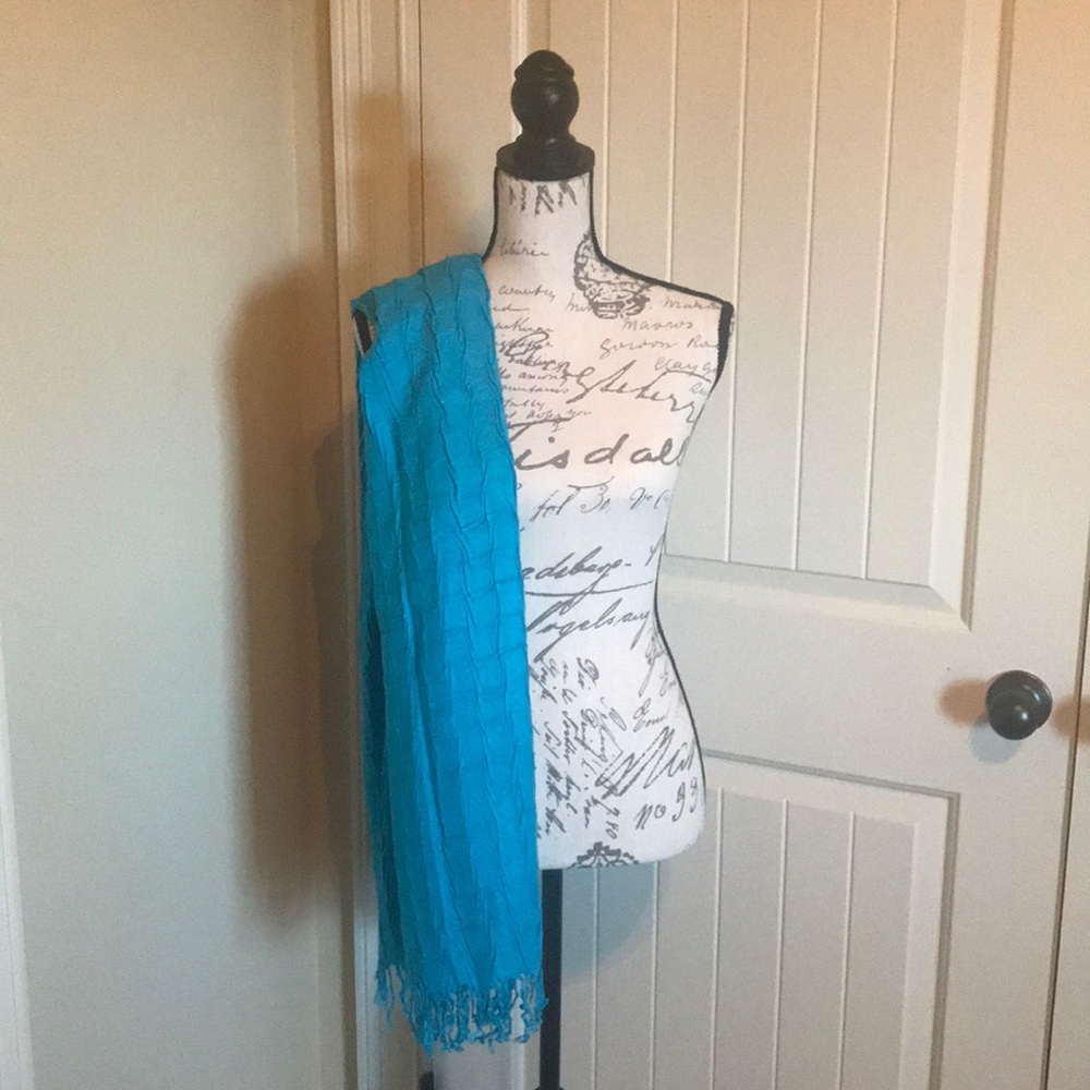 Teal Pashmina